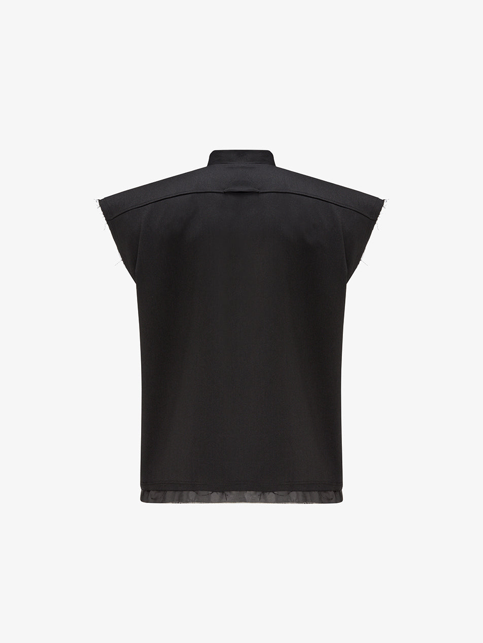 NAF Sleeveless Zigzag Vest