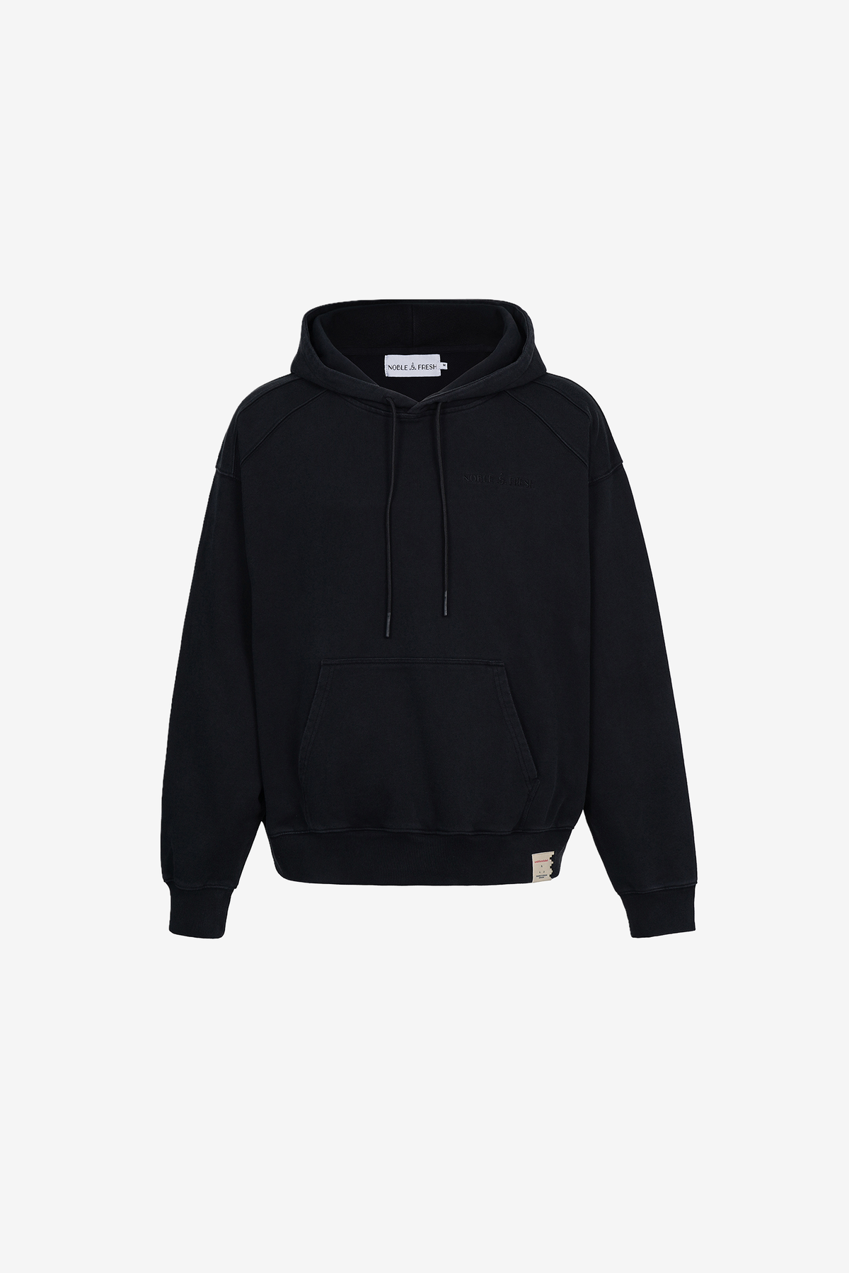NAF Tonal Logo Oversized Hoodie