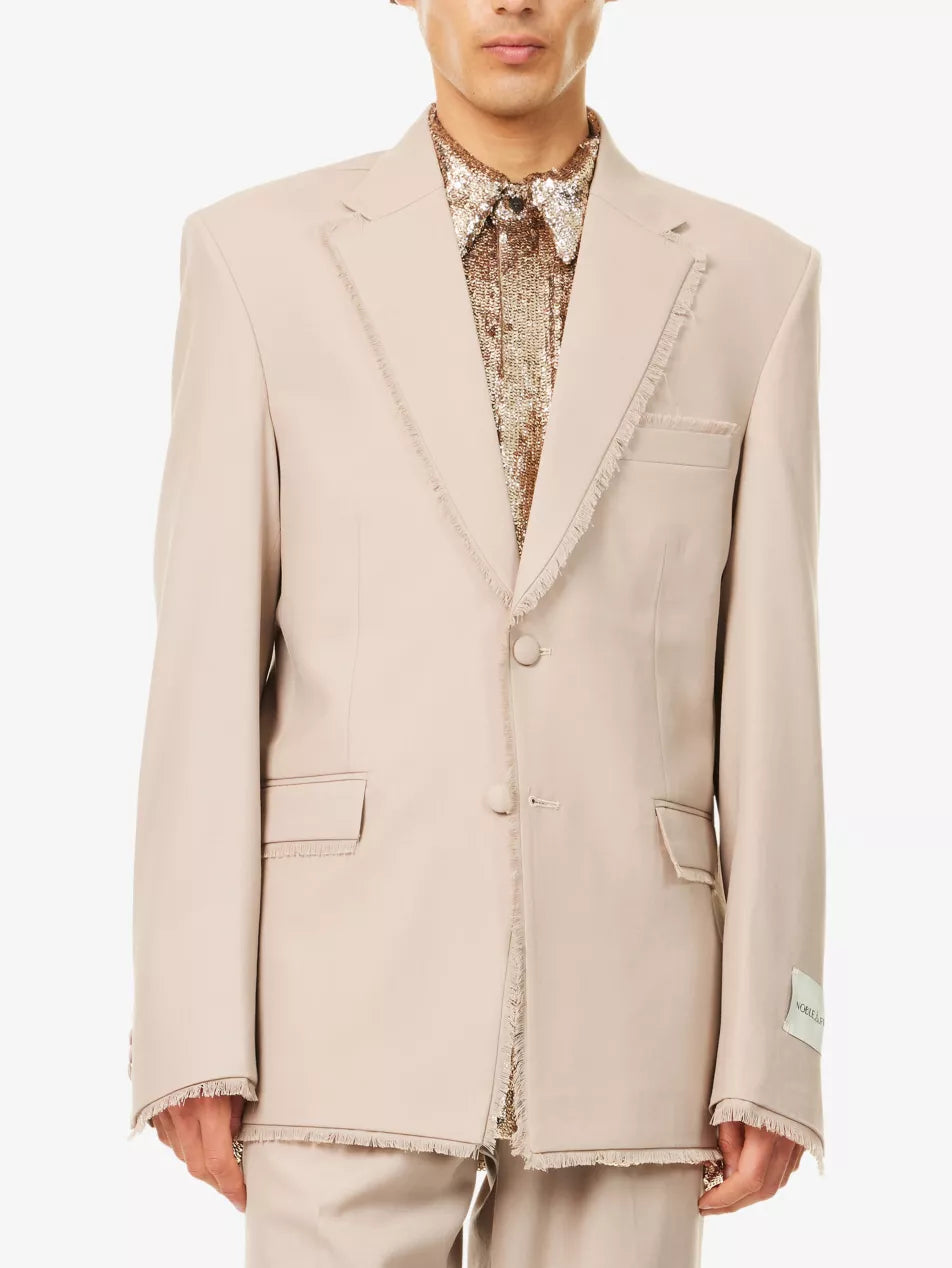 NAF Raw-Edge Blazer