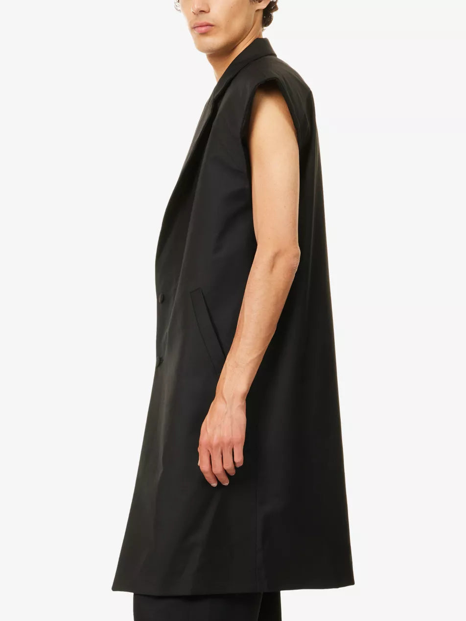 NAF Structured Sleeveless Coat