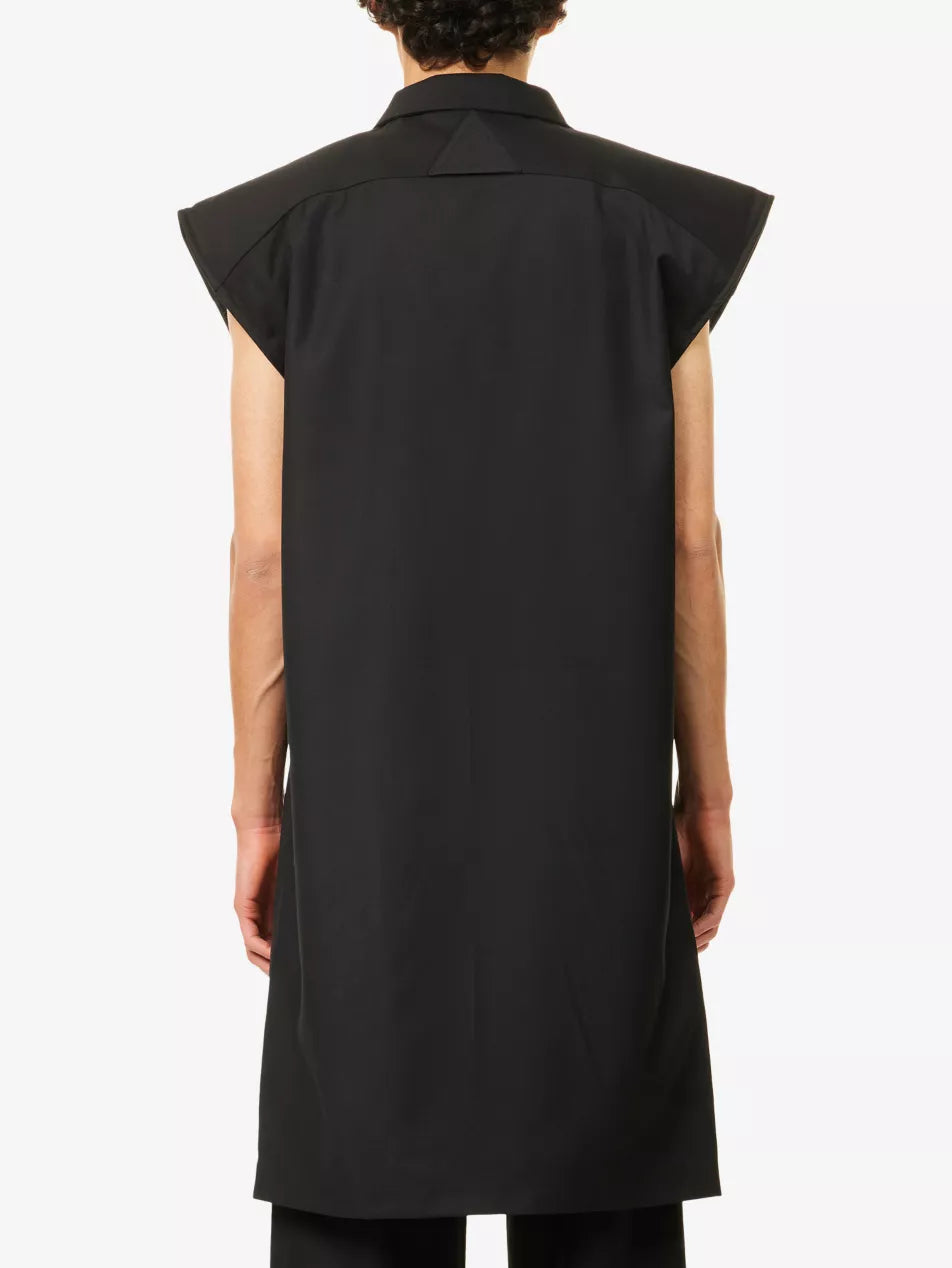NAF Structured Sleeveless Coat