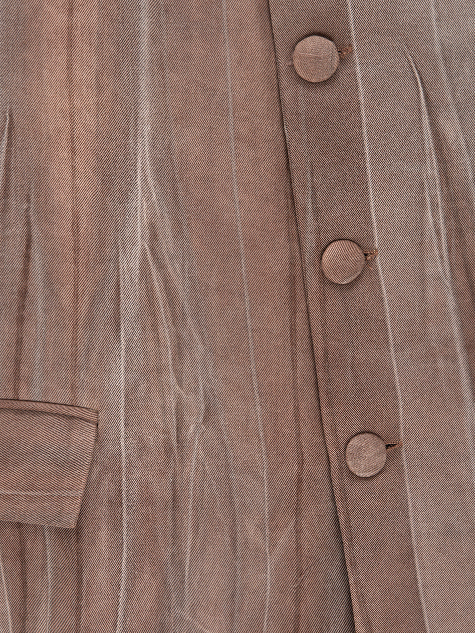 NAF Washed Wood-Grain Jacket