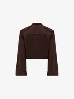 NAF Boxy Cropped Zigzag Jacket