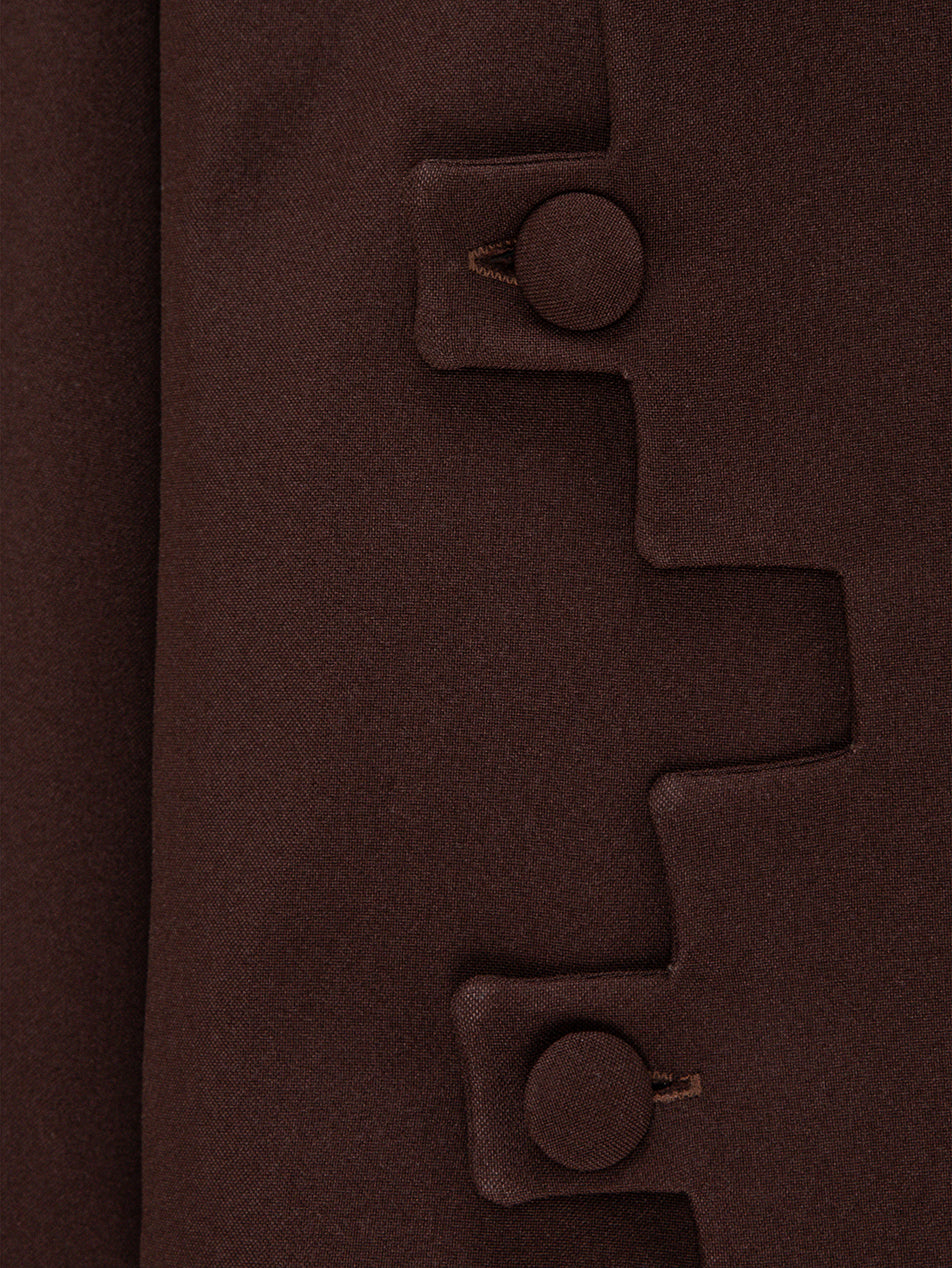 NAF Boxy Cropped Zigzag Jacket