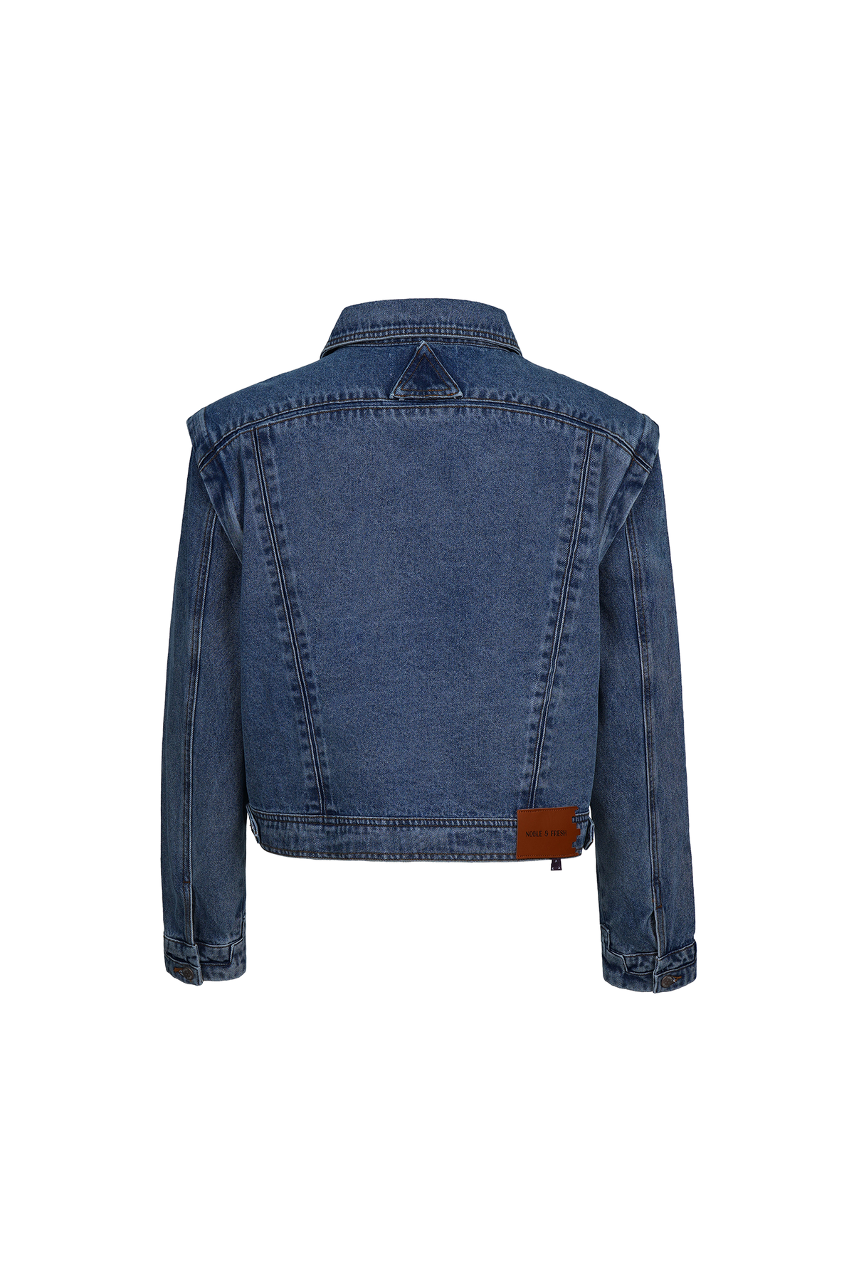 NAF Zigzag Convertible Denim Jacket