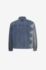 NAF Signature Zigzag Denim Jacket