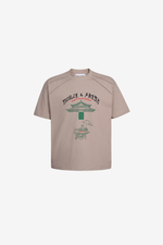 NAF Chinese Cart Oversized Tee - Nude