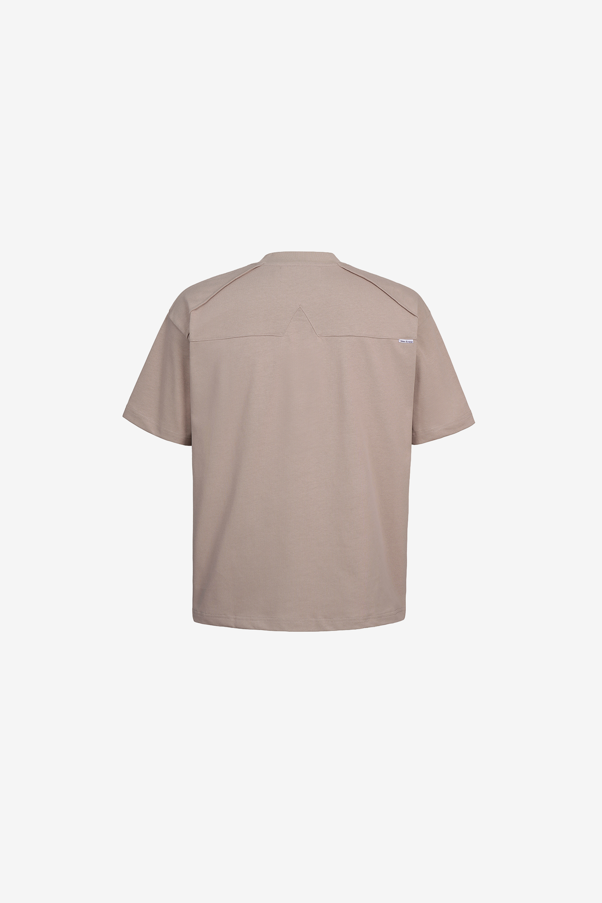 NAF Chinese Cart Oversized Tee - Nude
