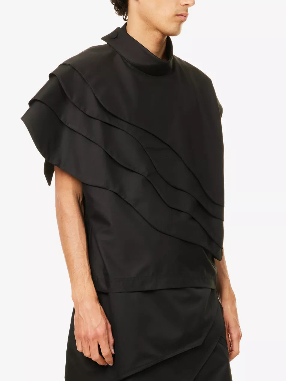 NAF Dunes Top — Black (Sleeveless Edition)